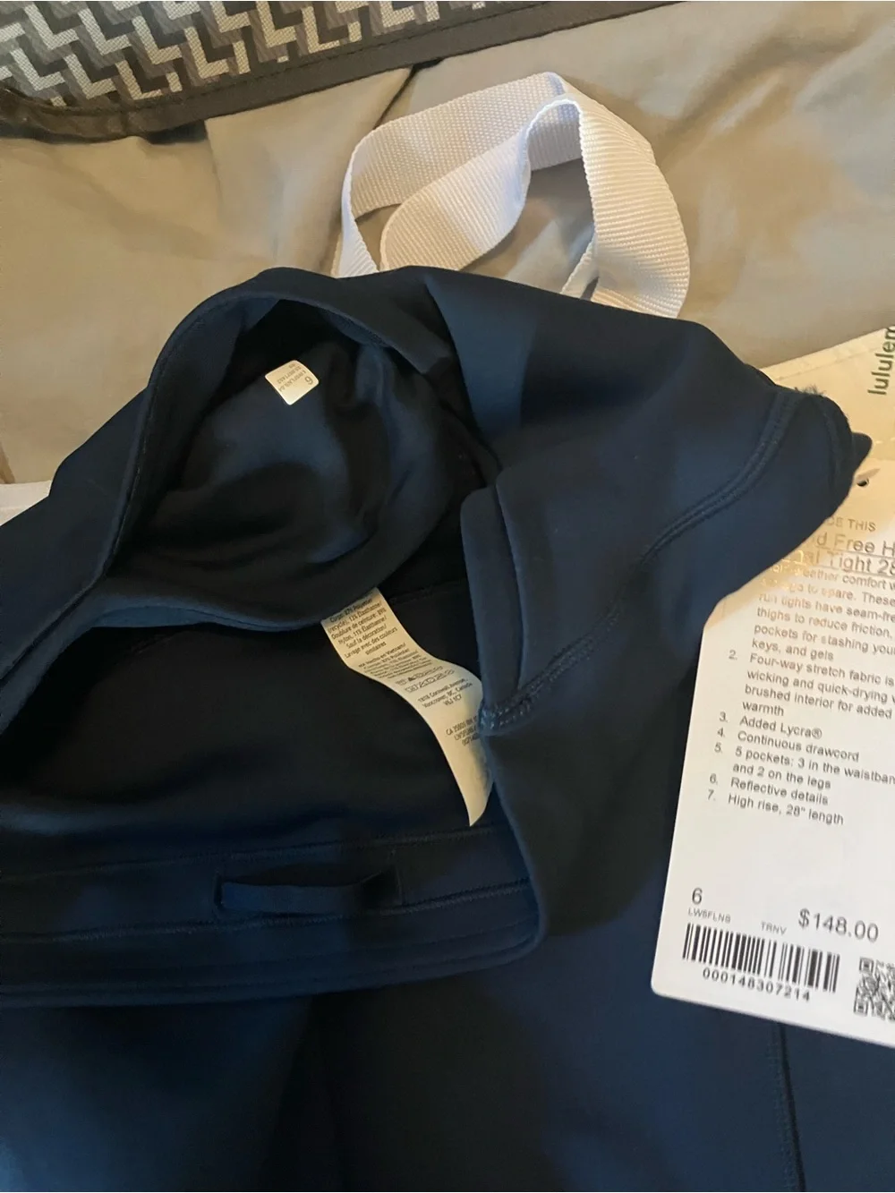 NWT Lululemon Fast and Free High-Rise Thermal Tight 28